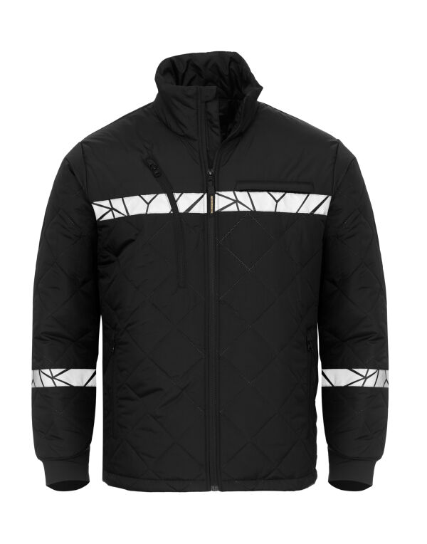 PJ647404 Pro-Job Progression 7404 Quilted Jacket Black/Black