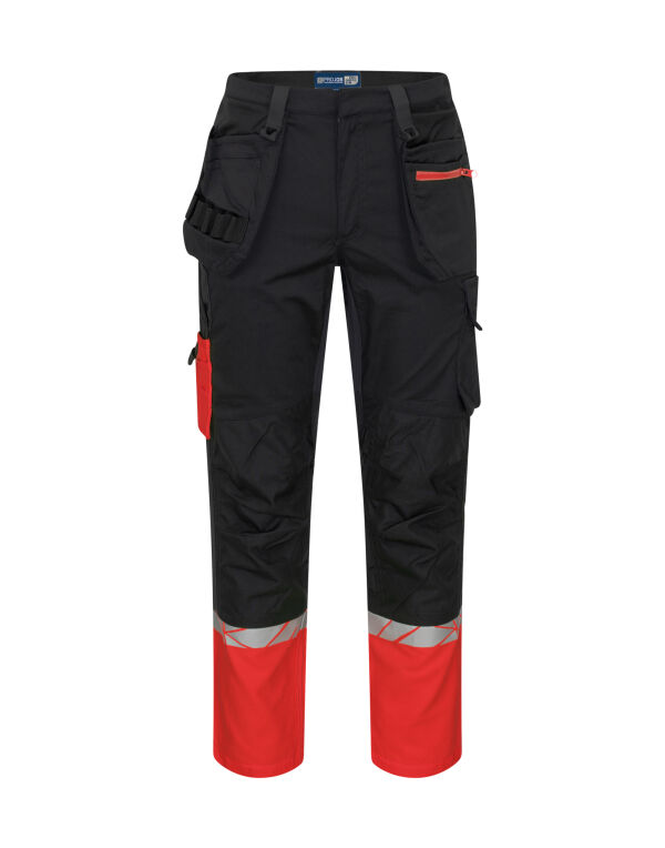 PJ647509 Pro-Job Progression 7509 Workpant HP Black/Red