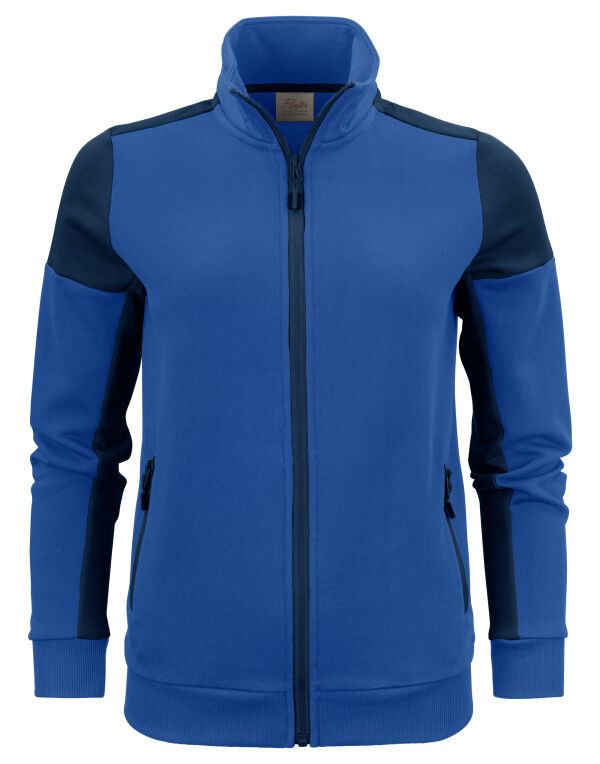 PP2262062 Printer Prime Ladies Full Zip Sweatshirt Cobalt/Navy