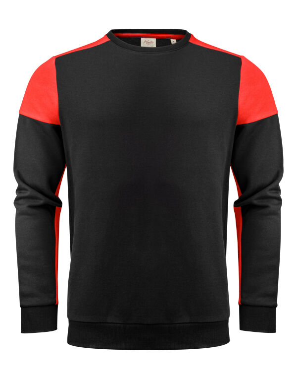 PP2262071 Printer Prime Crewneck Sweatshirt Black/Red
