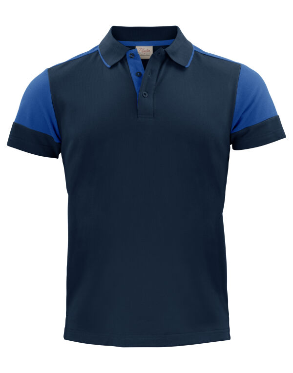PP2265024 Printer Prime Polo Shirt Navy/Cobalt