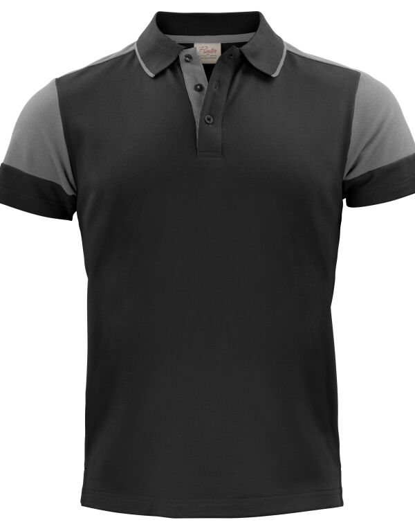 PP2265024 Printer Prime Polo Shirt Black/Anthracite