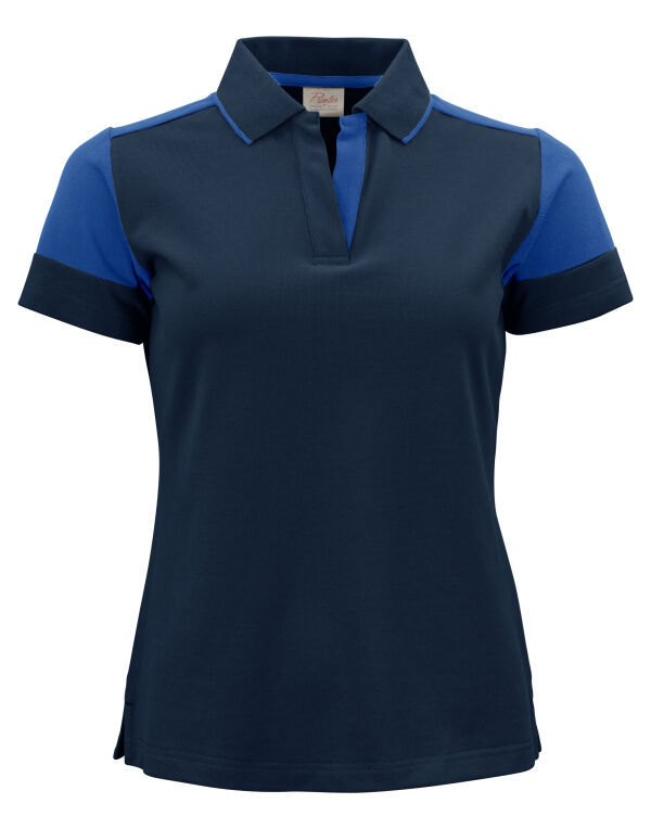 PP2265025 Printer Prime Ladies Polo Shirt Navy/Cobalt