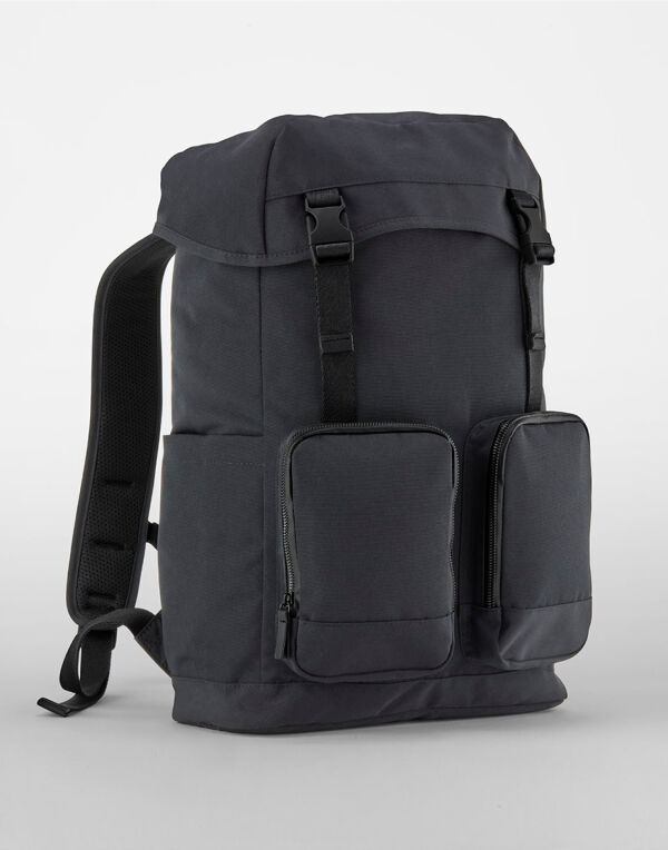 QD270 Quadra Stockholm Laptop Rucksack Shadow Grey