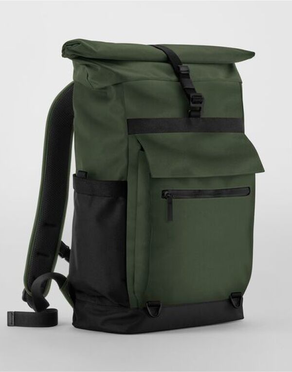 QD275 Quadra Axis Roll Top Backpack Forest Night