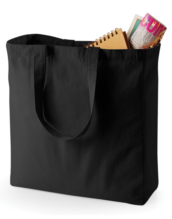 QD23 Black Canvas Classic Shopper QD23 Black Canvas Classic Shopper
