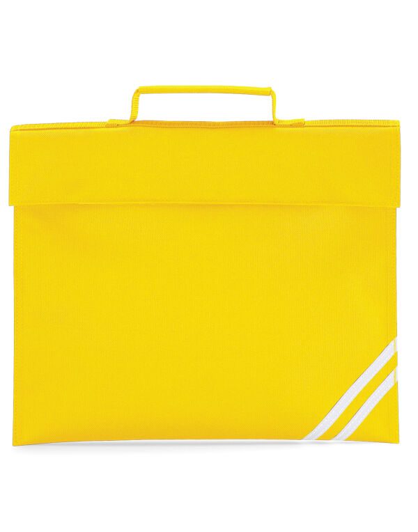 QD456 Quadra Classic Book Bag Yellow QD456 Quadra Classic Book Bag Yellow