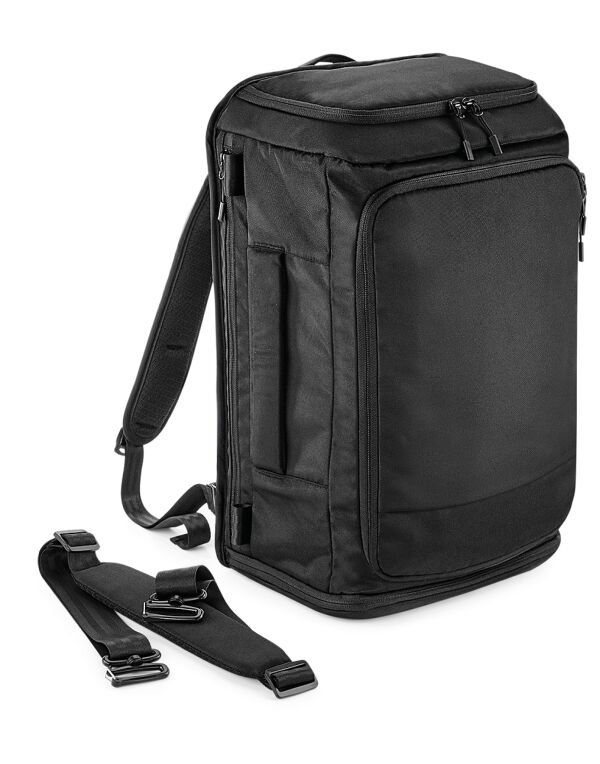 QD568 Quadra Pitch Black 72 Hour Weekender Black