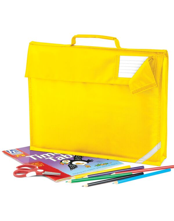 QD51 Quadra Junior Book Bag Yellow QD51 Quadra Junior Book Bag Yellow