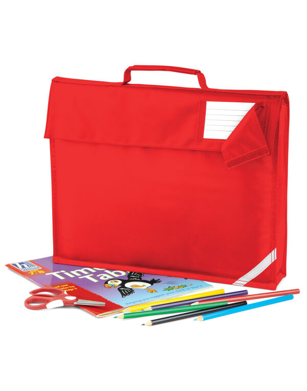 QD51 Quadra Junior Book Bag Bright Red