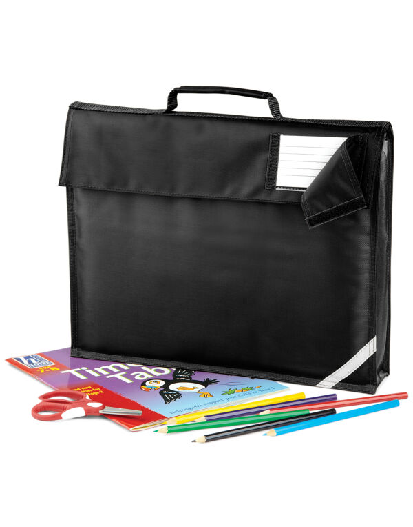 QD51 Quadra Junior Book Bag Black QD51 Quadra Junior Book Bag Black