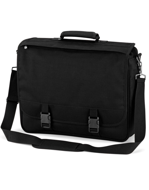QD65 Black Portfolio Briefcase