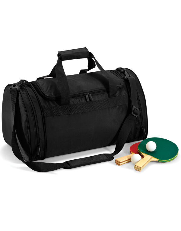 QD70 Black Sports Holdall
