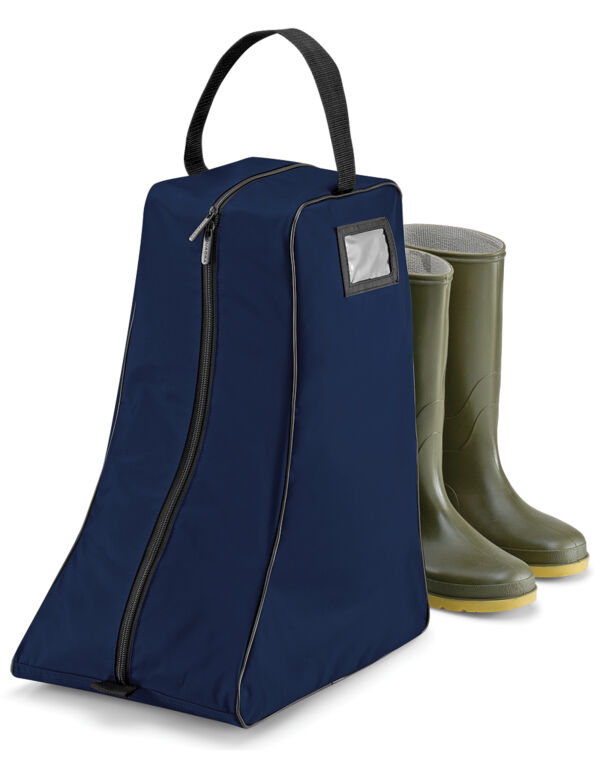 QD86 French Navy/Black Boot Bag