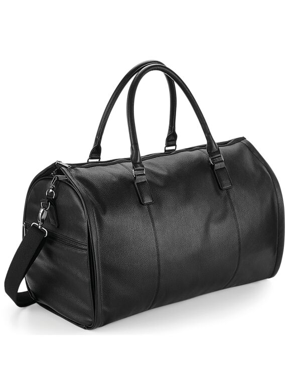 QD880 Black NuHide® Garment Weekender