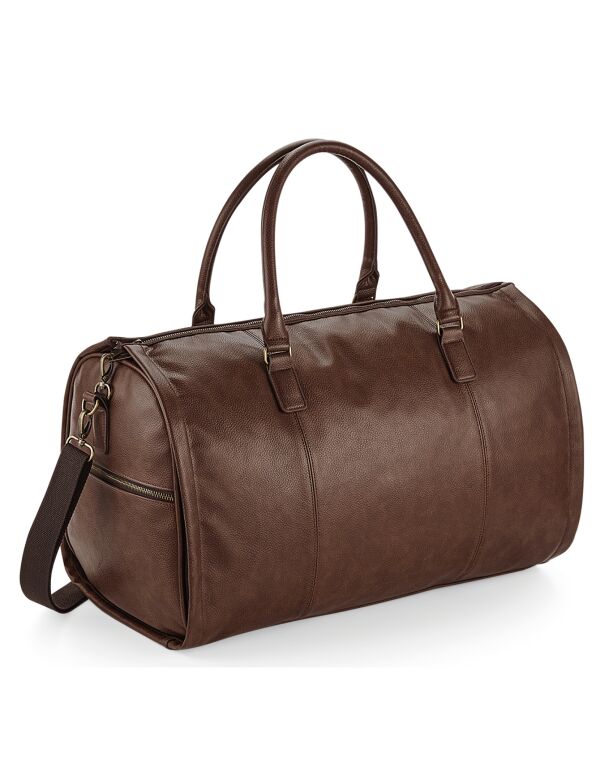 QD880 Quadra NuHide Garment Weekender Tan