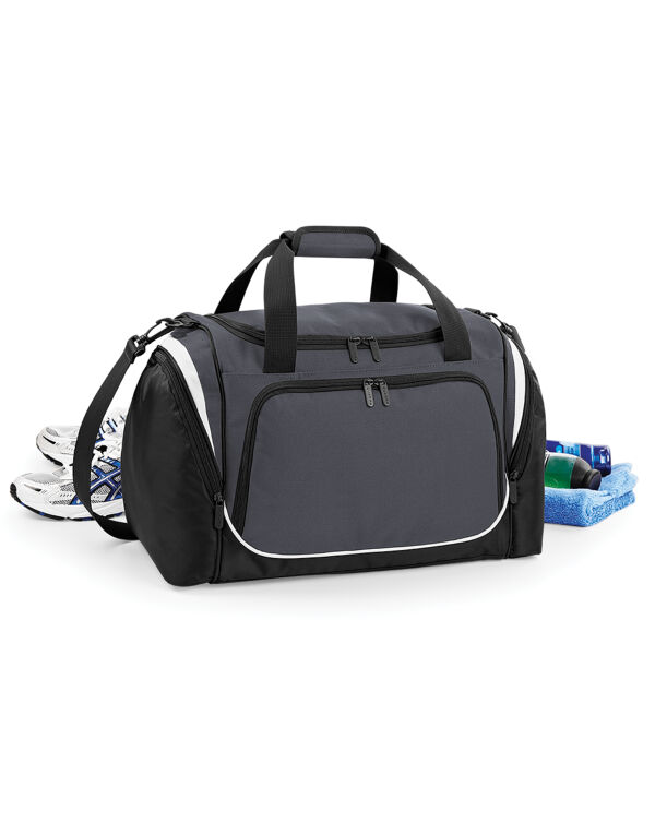 QS277 Quadra Pro Team Locker Bag Graphite/Black/White