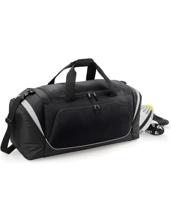 QS288 Quadra Pro Team Jumbo Kit Bag Black/Light Grey QS288 Quadra Pro Team Jumbo Kit Bag Black/Light Grey