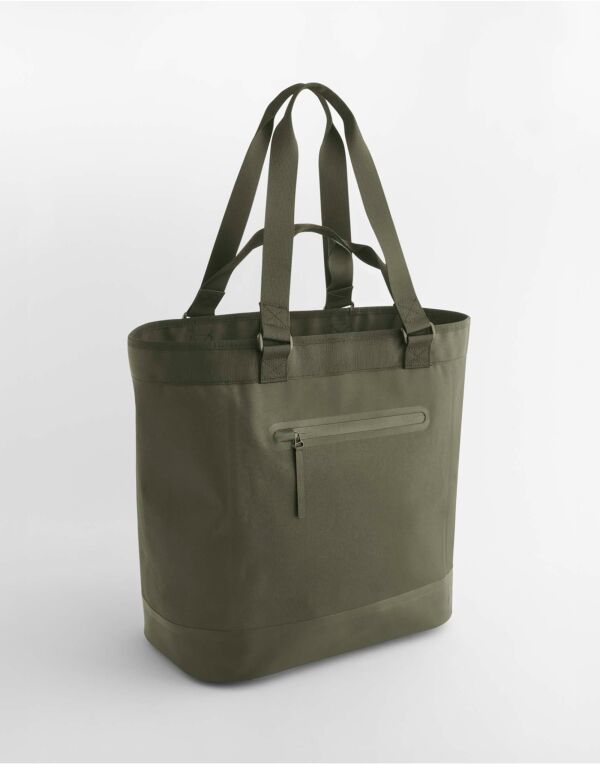QS577 Olive Green Waterproof 35 Litre Tote Bag