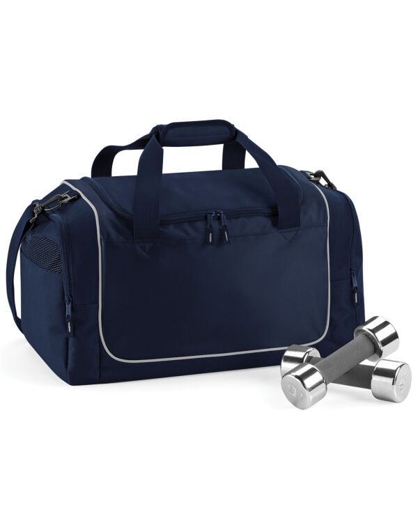QS77 French Navy/Light Grey Teamwear Locker Bag
