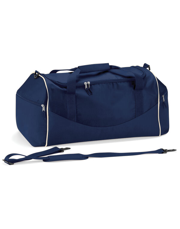 QS70 Quadra Teamwear Holdall French Navy/Putty QS70 Quadra Teamwear Holdall French Navy/Putty