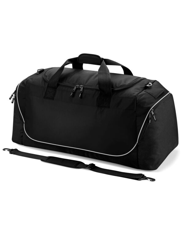 QS88 Quadra Teamwear Jumbo Kit Bag Black/Light Grey QS88 Quadra Teamwear Jumbo Kit Bag Black/Light Grey