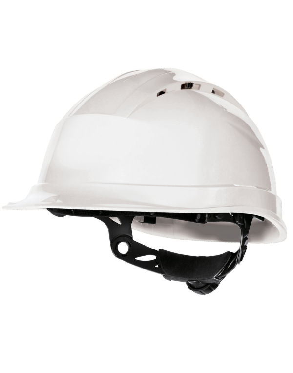 QUARTZ4 Delta Plus Quartz Rotor Safety Helmet White