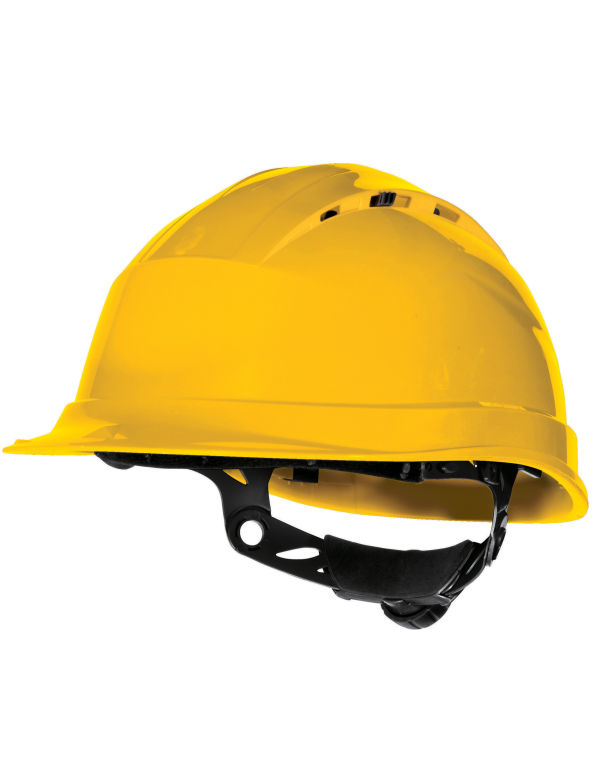 QUARTZ4 Delta Plus Quartz Rotor Safety Helmet Yellow