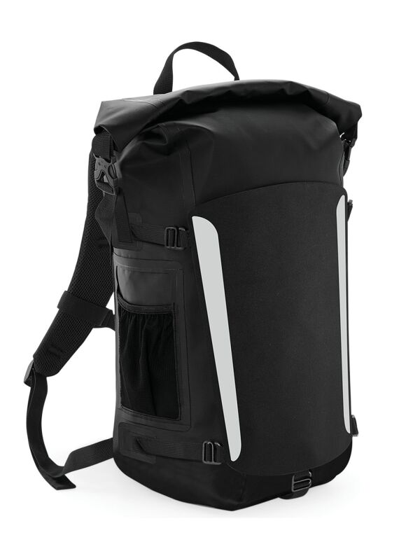 QX625 Quadra SLX 25 Litre Waterproof Backpack Black/Black QX625 Quadra SLX 25 Litre Waterproof Backpack Black/Black