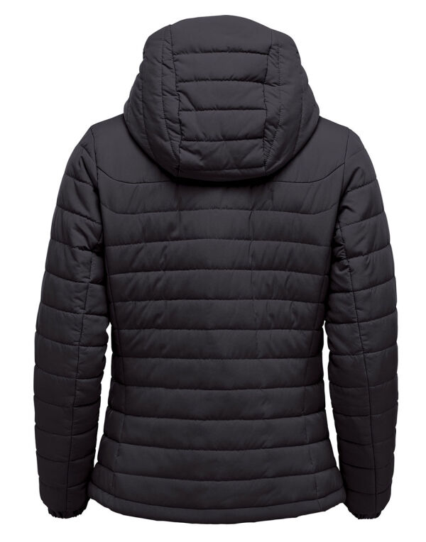 QXH-1W Stormtech Women’s Nautilus Qulited Hoody Black