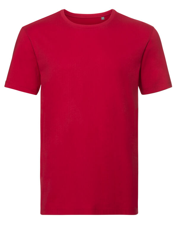R108M Russell Pure Organic Men’s T Classic Red
