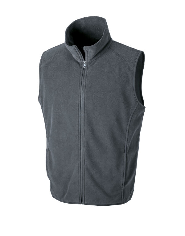 R116X Result Core Microfleece Gilet Charcoal