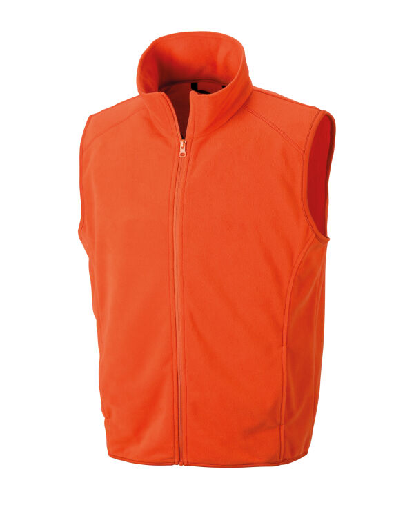 R116X Result Core Microfleece Gilet Orange