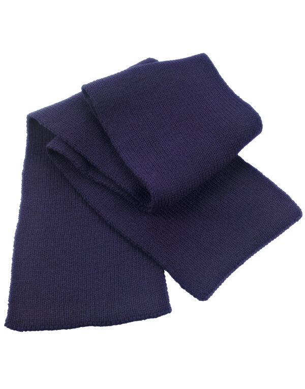 R145X Result Winter Essentials Classic Heavy Knit Scarf Navy Blue R145X Result Winter Essentials Classic Heavy Knit Scarf Navy Blue