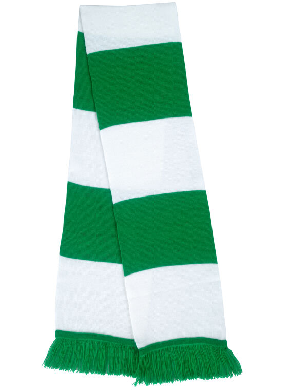 R146X Result Winter Essentials Team Scarf White/Kelly Green R146X Result Winter Essentials Team Scarf White/Kelly Green