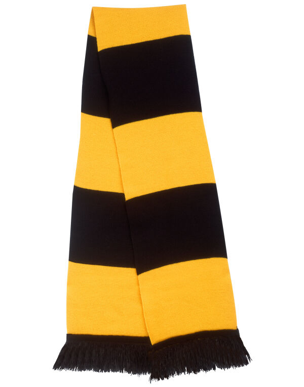 R146X Result Winter Essentials Team Scarf Black/Gold
