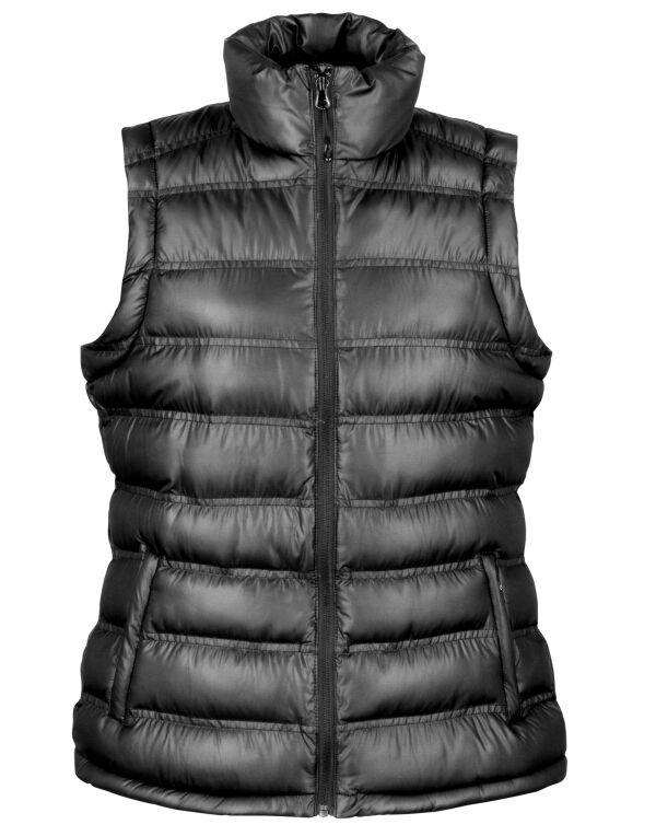 R193F Result Urban Outdoor Wear Ladies’ Ice Bird Padded Gilet Black
