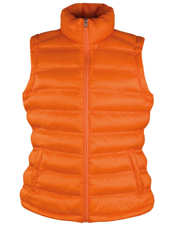 R193F Result Urban Outdoor Wear Ladies’ Ice Bird Padded Gilet Orange