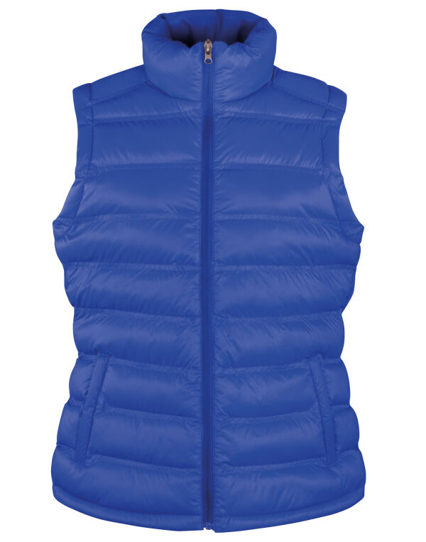 R193F Result Urban Outdoor Wear Ladies’ Ice Bird Padded Gilet Royal Blue