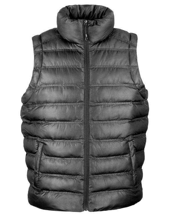 R193M Result Urban Outdoor Wear Men’s Ice Bird Padded Gilet Black