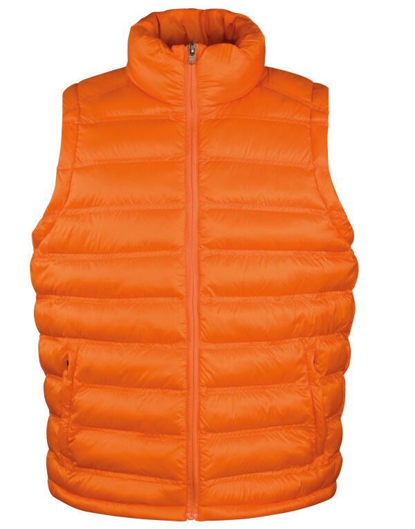 R193M Result Urban Outdoor Wear Men’s Ice Bird Padded Gilet Orange