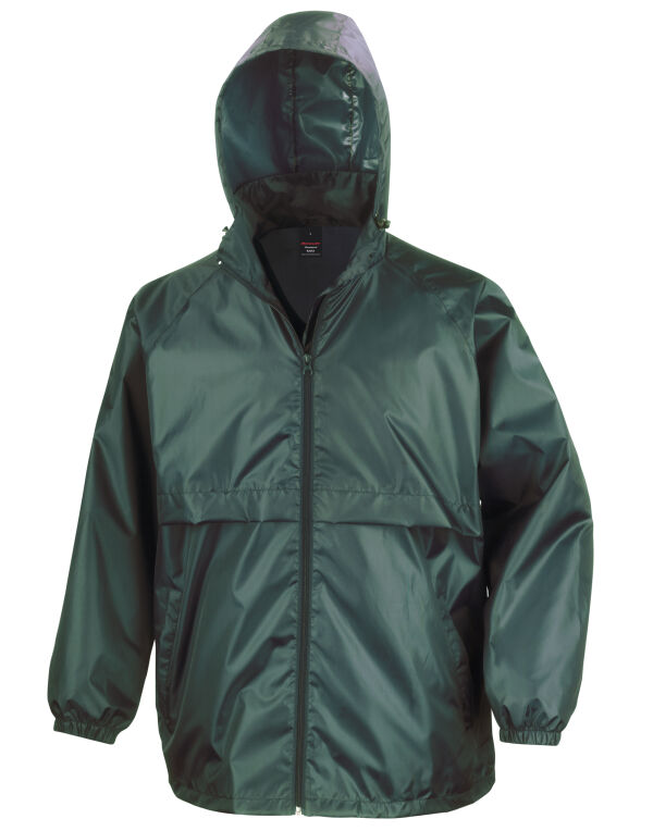 R204X Result Core Adult Windcheater Bottle Green