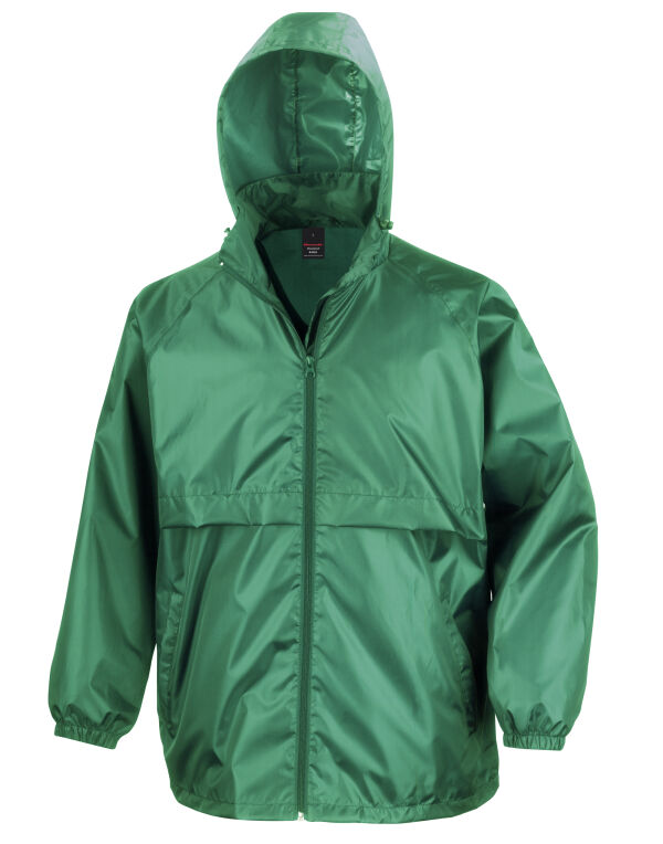 R204X Result Core Adult Windcheater Emerald