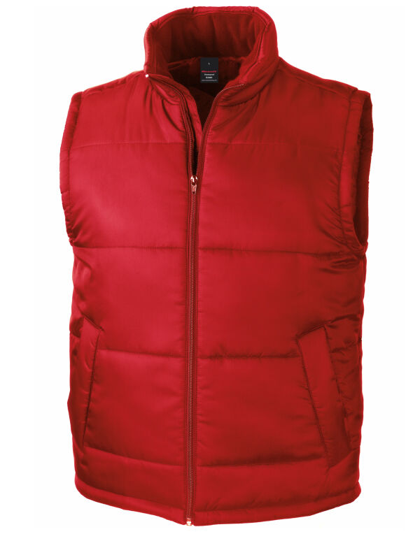 R208X Result Core Bodywarmer Red
