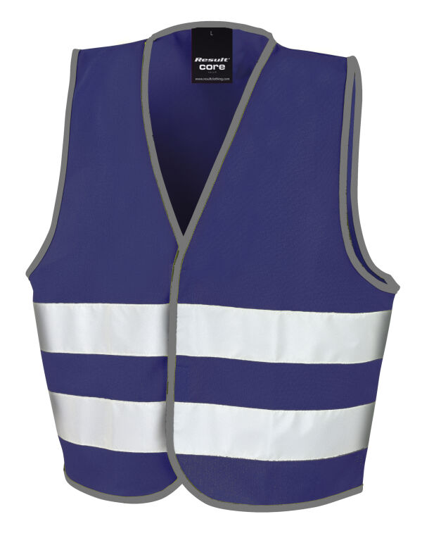 R200JEV Result Safeguard Junior Enhanced Visibility Vest Navy