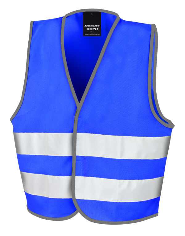 R200JEV Result Safeguard Junior Enhanced Visibility Vest Royal Blue