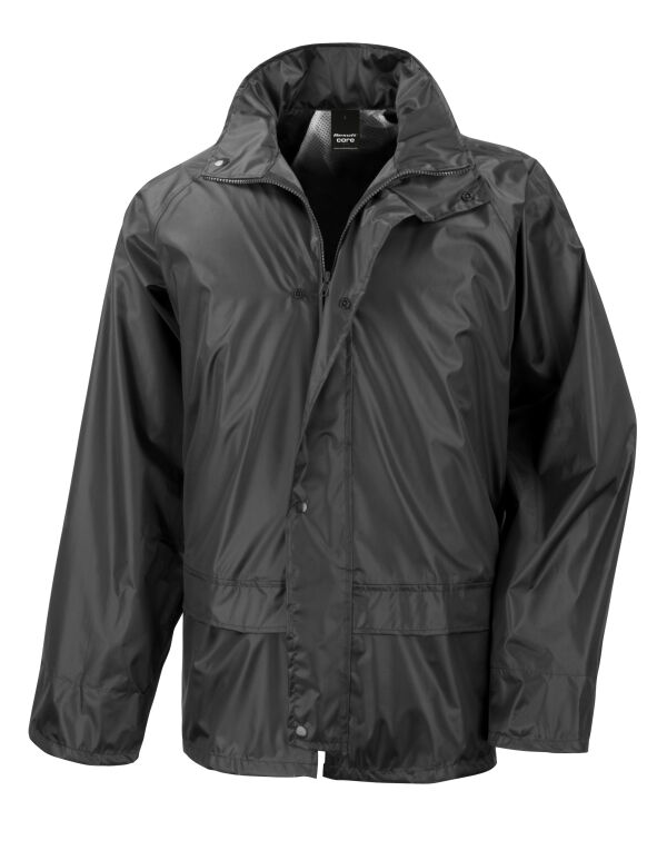R225X Result Core Rain Suit Black