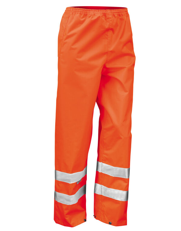 R22X Result Safeguard Hi-Vis Trousers Hi Vis Orange