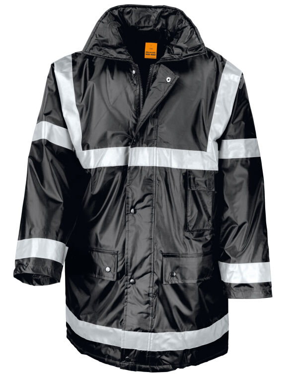 R23X WORK-GUARD by Result Management Coat Black