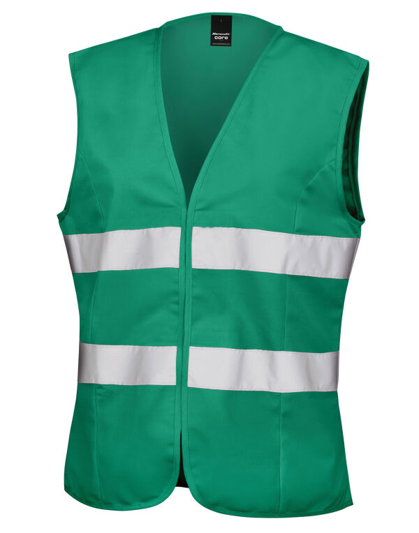 R334F Result Safeguard Women’s Safety Vest Paramedic Green